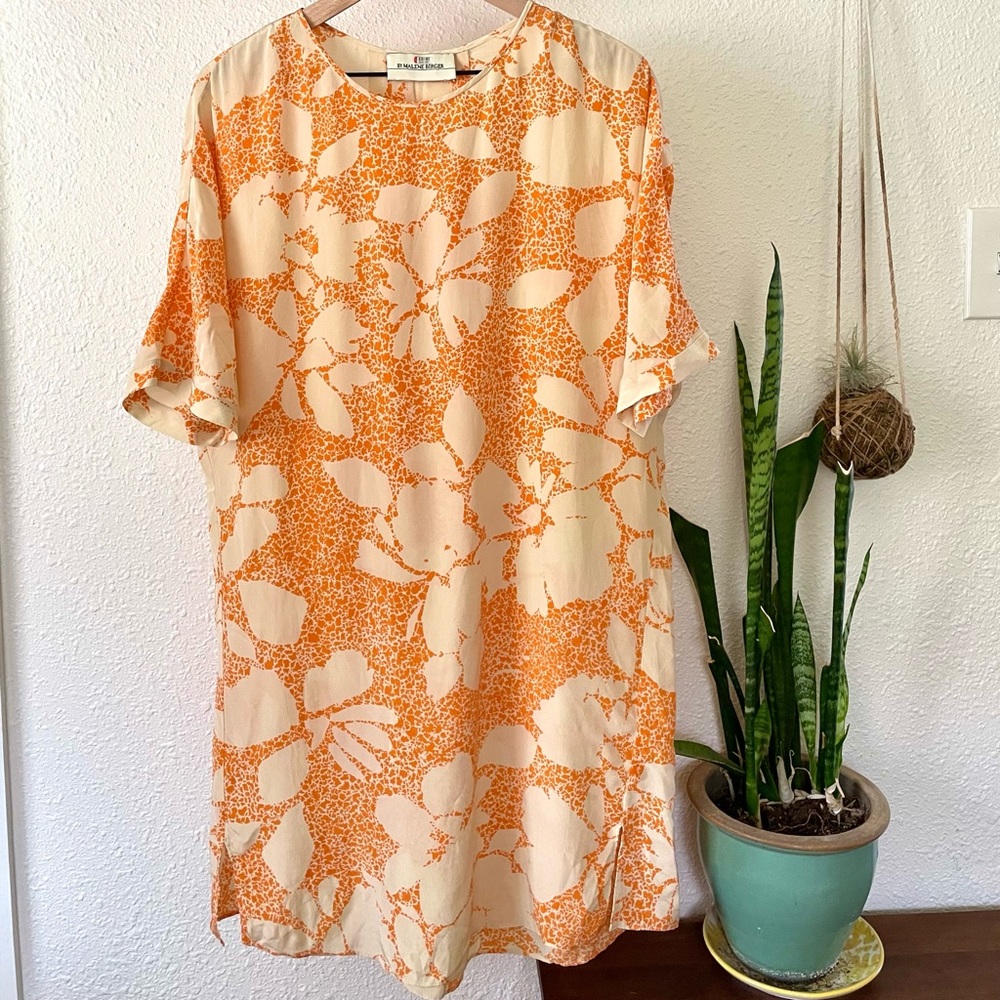 By Malene Birger floral Ondolina silk dress - Picture 6 of 10